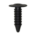 7/16"x1-7/16" Black Nylon Single Head Firewall Insulation Christmas Tree Retainer, 1" Head