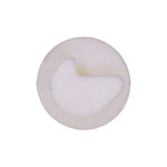 9mmx18mm White Nylon Double Head Trim Panel Christmas Tree Retainer, 19mm Head
