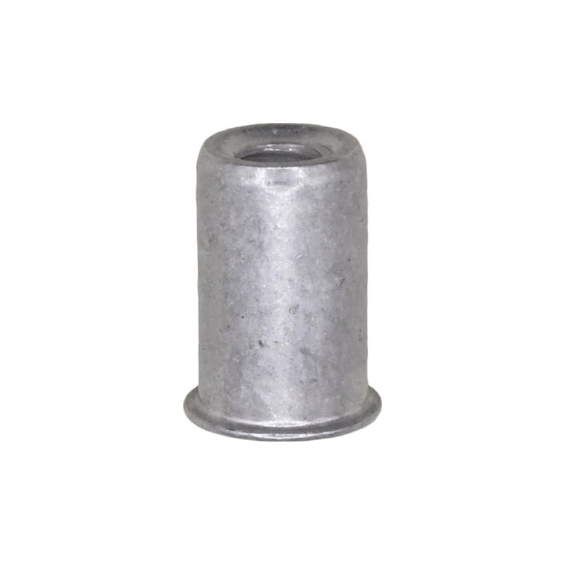 #6-32 5056 Aluminum Alloy Thin Sheet Nutsert, 0.20"- 0.80" Grip, 0.249" Barrel Diam, 1/4" Drill Size