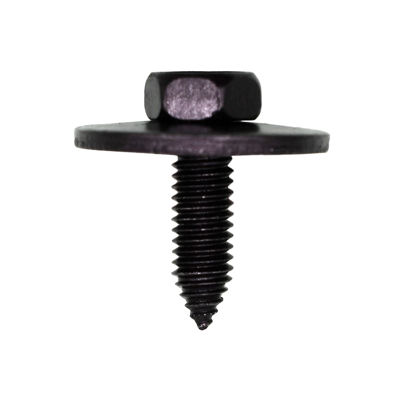 M6-1.0x20mm Hex Head SEMS Metric Indented Washer Screw, Type CA, 24mm Washer, Phosphate
