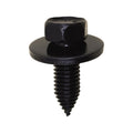 M10-1.5x30mm Hex Head SEMS Metric Indented Washer Screw, Type CA, 29mm Washer, Phosphate