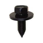 M10-1.5x30mm Hex Head SEMS Metric Indented Washer Screw, Type CA, 29mm Washer, Phosphate