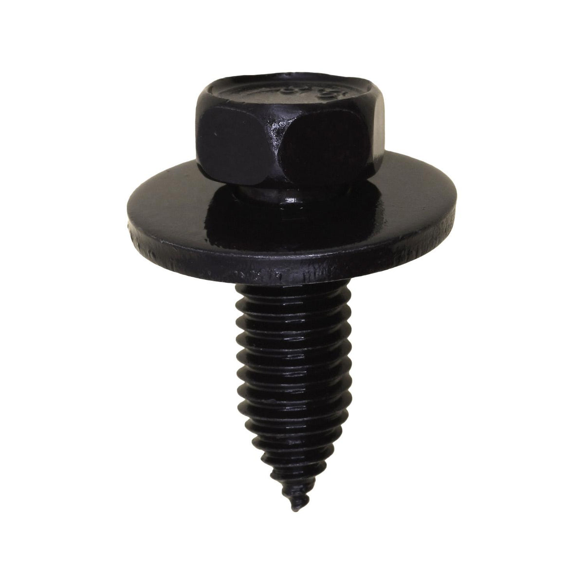 M10-1.5x30mm Hex Head SEMS Metric Indented Washer Screw, Type CA, 29mm Washer, Phosphate