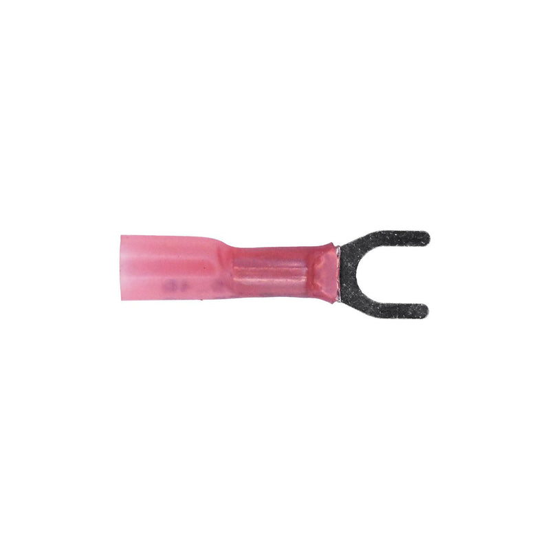 #10 Red Spade Krimp And Seal Terminal Stud 22-18 Gauge