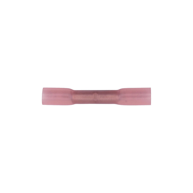 Red Krimp And Seal Butt Connector 22-18 Gauge, Krimp & Seal