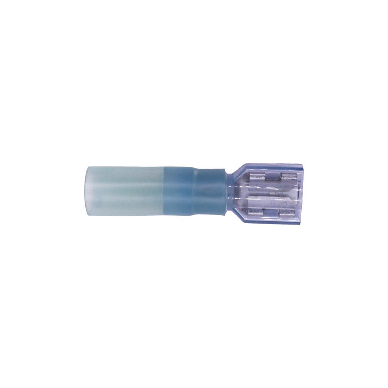 Blue Female Disconnect Krimp And Seal Terminal Stud 16-14 Gauge (F)