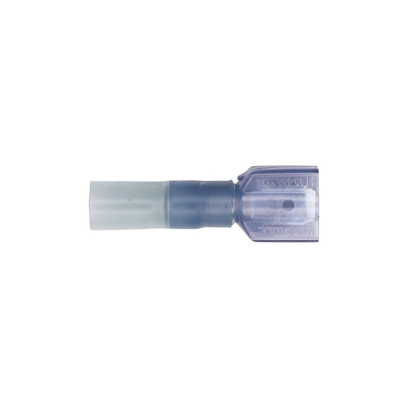 Blue Male Disconnect Krimp And Seal Terminal Stud 16-14 Gauge, Krimp & Seal