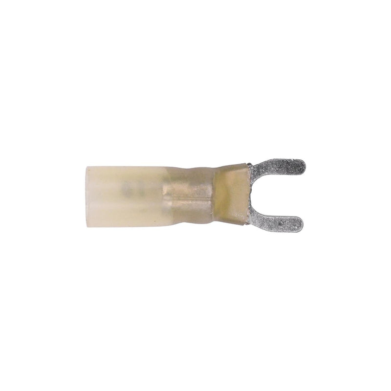 #10 Yellow Spade Krimp And Seal Terminal Stud 12-10 Gauge