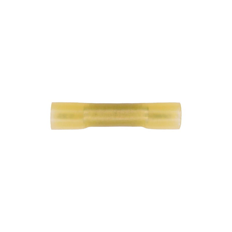 Yellow Krimp And Seal Butt Connector 12-10 Gauge, Krimp & Seal