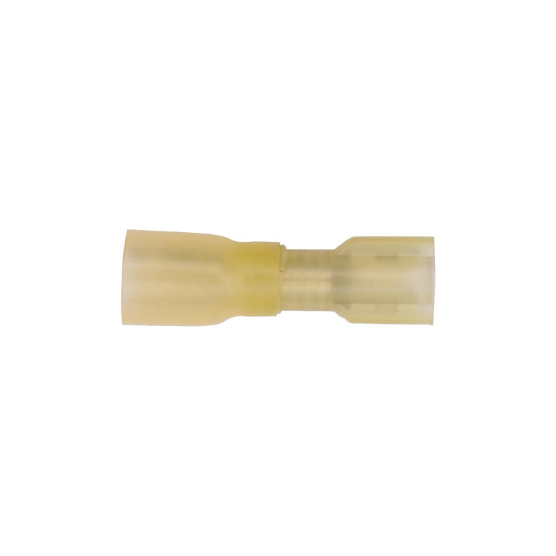 Yellow Female Disconnect Krimp And Seal Terminal Stud 12-10 Gauge (F)