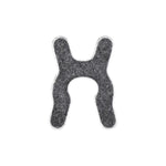 X-Washer Crimp-On Retainer, Zinc, 0.320" Open Width