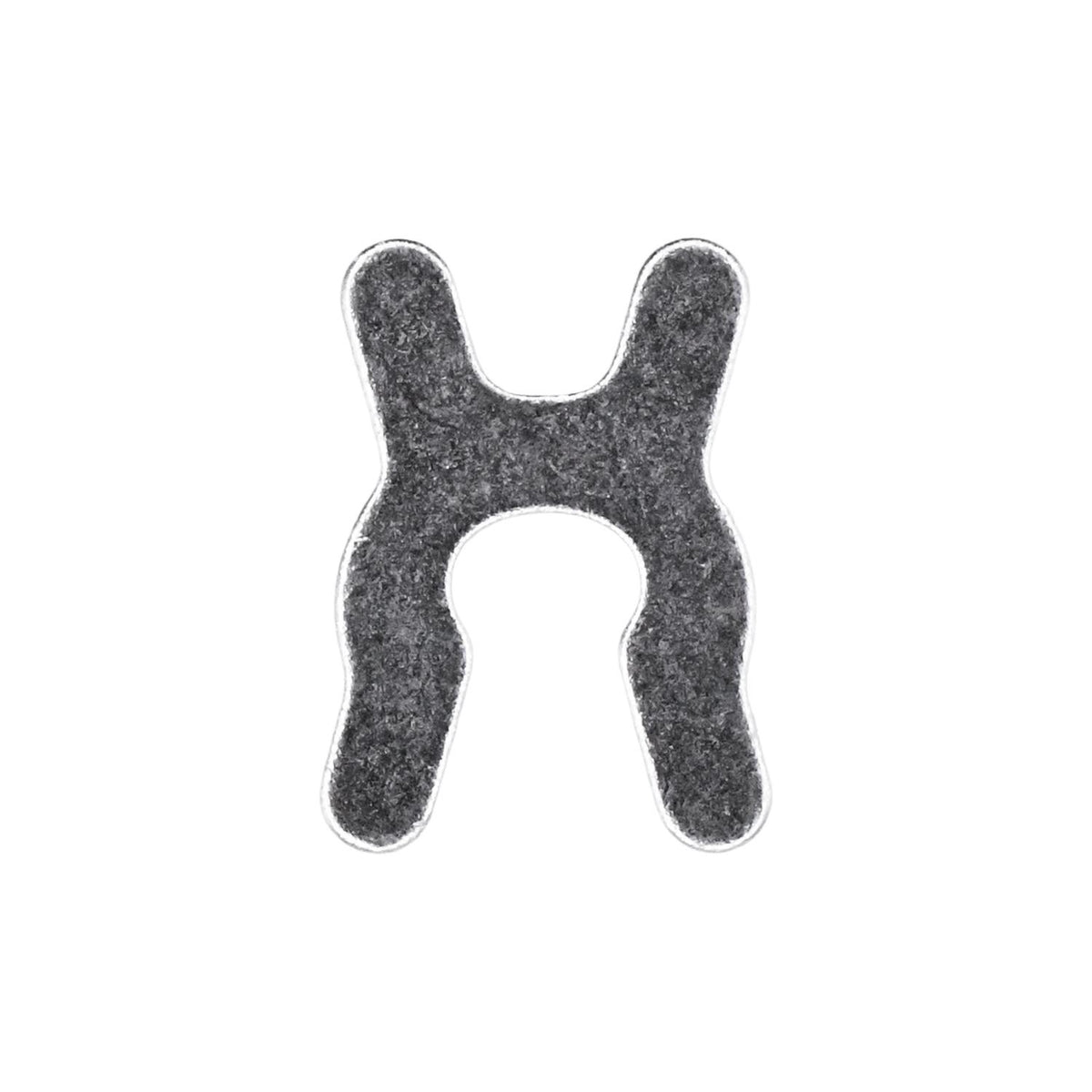 X-Washer Crimp-On Retainer, Zinc, 0.320" Open Width