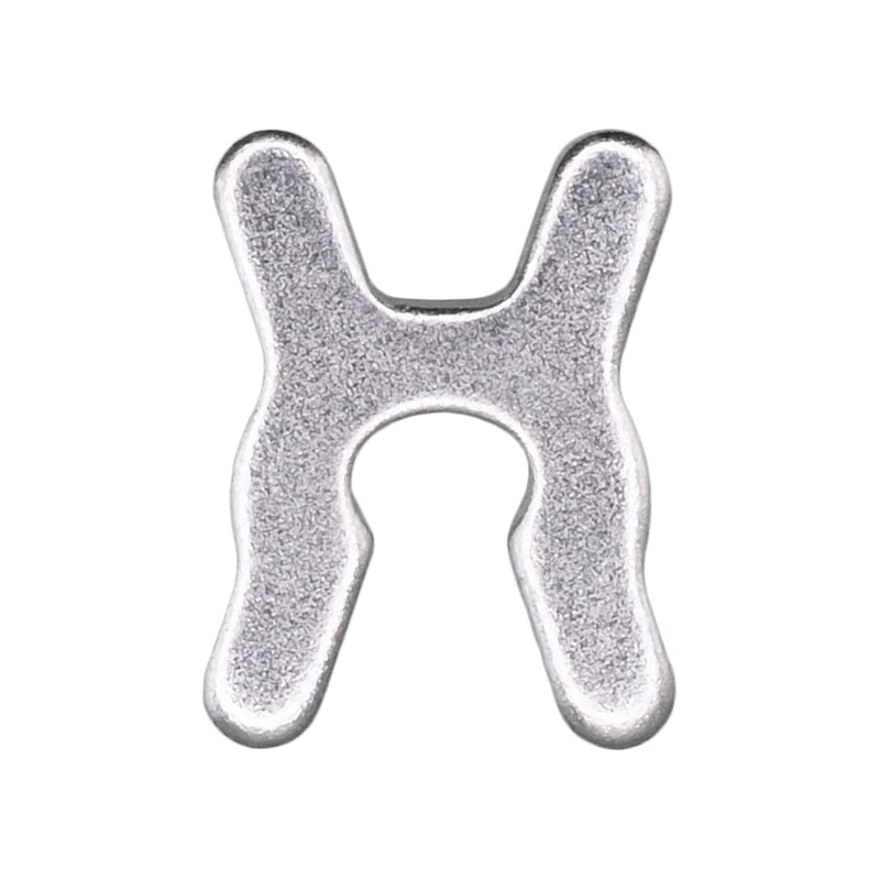 X-Washer Crimp-On Retainer, Zinc, 0.364" Open Width