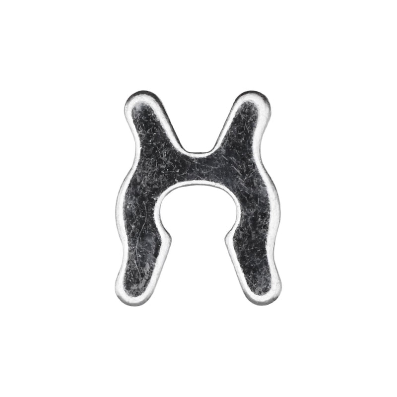 X-Washer Crimp-On Retainer, Zinc, 0.523" Open Width