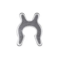 X-Washer Crimp-On Retainer, Zinc, 0.698" Open Width