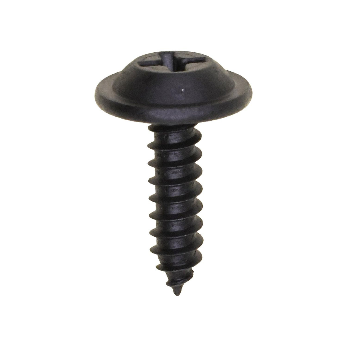#8x5/8" Phillips Truss Head Washer Tapping Screw, Type A/AB, 31/64" Washer, Phosphate