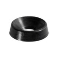 #12 Nylon Finishing Washer, 0.225" ID, 0.609" OD