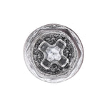 #6x1" Phillips Hex Head Flange Acorn Washer Tapping Screw, Type A/AB, Zinc Chromate