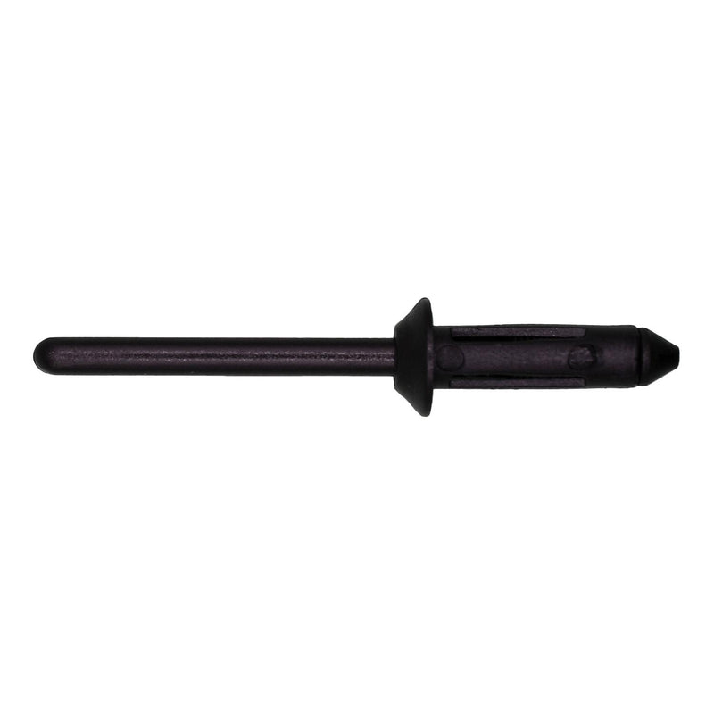 3/16"x1-7/8" Black Nylon Expansion Rivet
