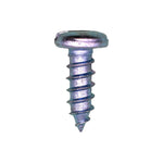#14x3/4" Slotted Pan Head Tapping Screw, Type A/AB, Zinc Chromate