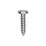 #14x1" Slotted Pan Head Tapping Screw, Type A/AB, Zinc Chromate