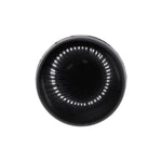 #10 Black Polypropylene Pop-On Screw Cover