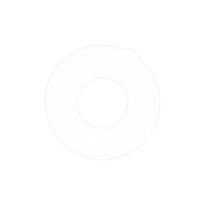 1/16" Nylon Flat Washer Bolt, 0.125" - 0.155" ID, 0.297" - 0.327" OD