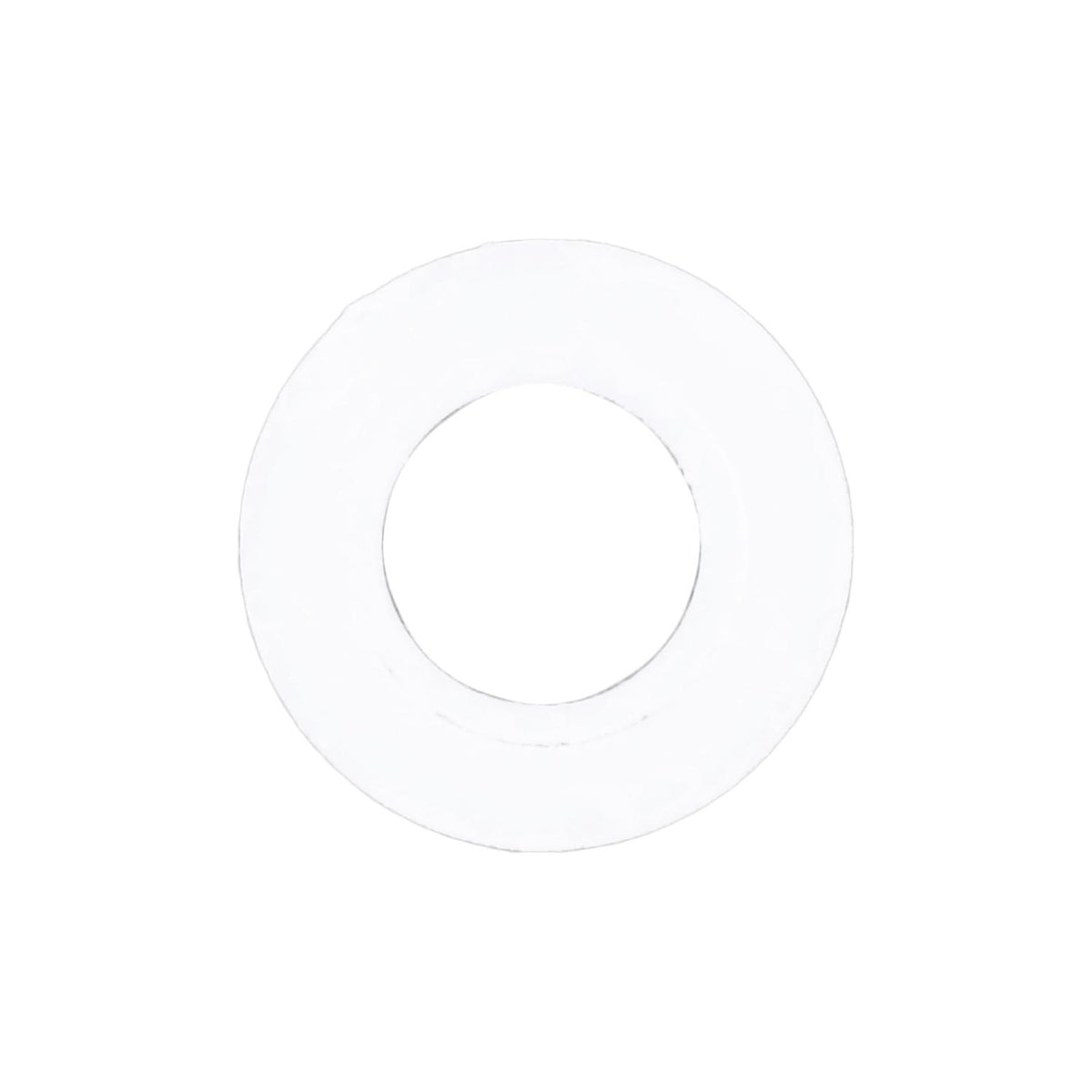 1/8" Nylon Flat Washer Bolt, 0.179" - 0.209" ID, 0.360" - 0.390" OD, 0.031" - 0.033" Thickness