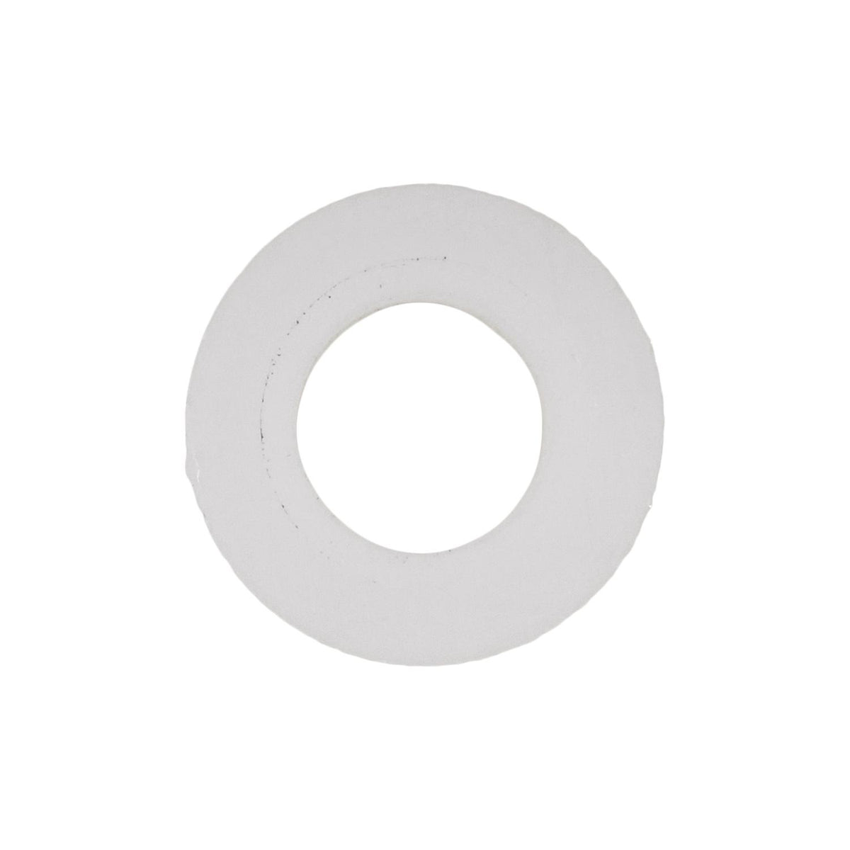 3/16" Nylon Flat Washer Bolt, 0.242" - 0.272" ID, 0.485" - 0.515" OD