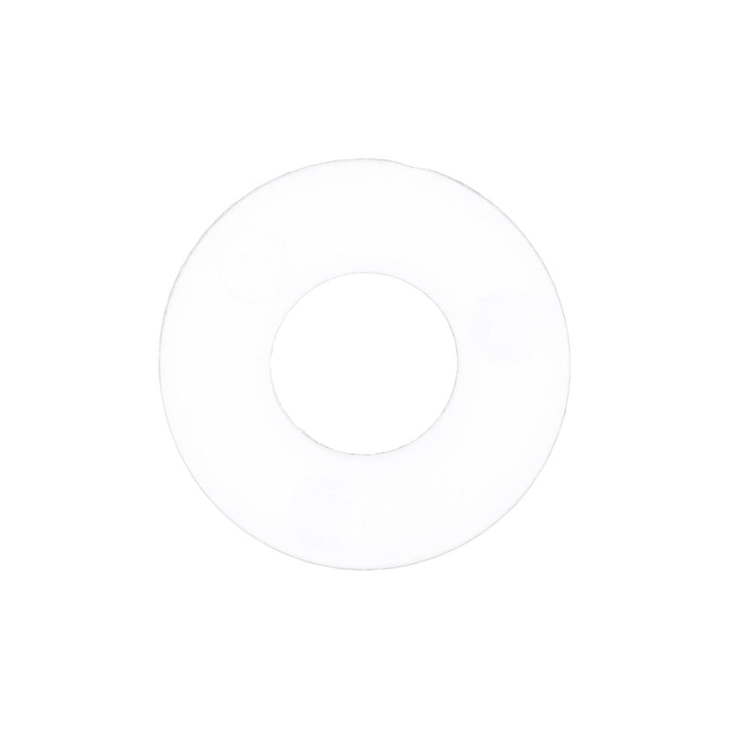 3/16" Nylon Flat Washer Bolt, 0.245" - 0.275" ID, 0.547" - 0.577" OD