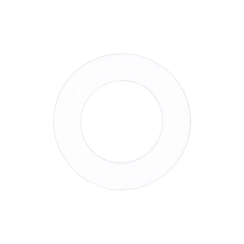 5/16" Nylon Flat Washer Bolt, 0.365" - 0.395" ID, 0.610" - 0.640" OD