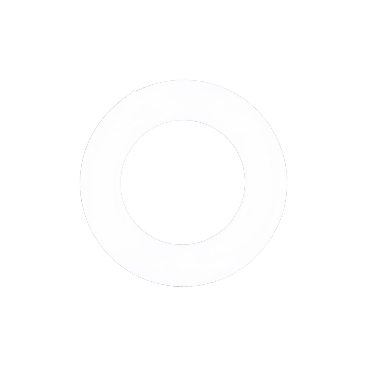 3/8" Nylon Flat Washer Bolt, 0.406" - 0.436" ID, 0.672" - 0.702" OD