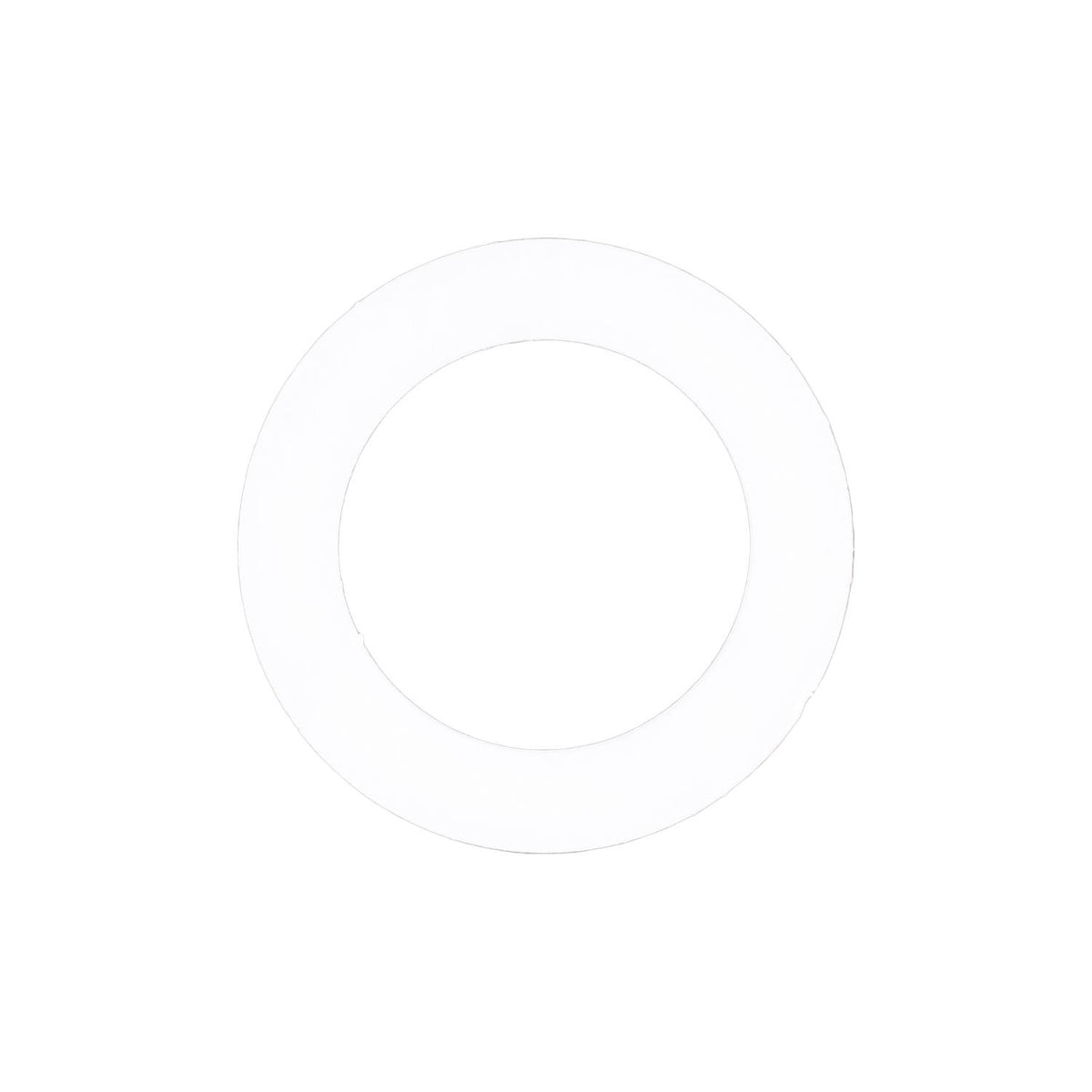 7/16" Nylon Flat Washer Bolt, 0.490" - 0.520" ID, 0.735" - 0.765" OD