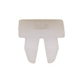 7mmx7mm White Nylon Nut, #8