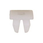 7mmx7mm White Nylon Nut, #8