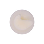 9mmx18mm White Nylon Double Head Door Trim Panel Christmas Tree Retainer, 19mm Head