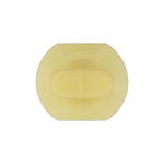 5/16"x3/4" Yellow Nylon Triple Head Door Trim Panel Christmas Tree Retainer, 3/4"x7/8" Head