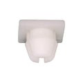 #8 White Nylon Headlight Bezel Nut, 5/16"