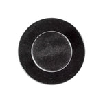 1/4"x7/8" Black Push-Type Retainer with Closed End, 11/16" Head