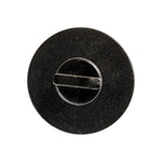 5/16"x19/32" Black Push-Type Retainer with Open End, 21/32" Head