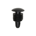 3/32"x1/2" Black Nylon Single Head Molding Christmas Tree Retainer, 3/8" Head