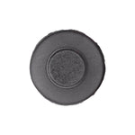 1/4"x9/16" Black Push-Type Fender Liner Retainer with Open End, 11/16" Head