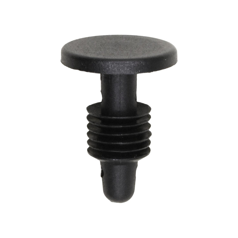 9/32"x5/8" Black Nylon Single Head Fascia Fastener, 1/2" Head