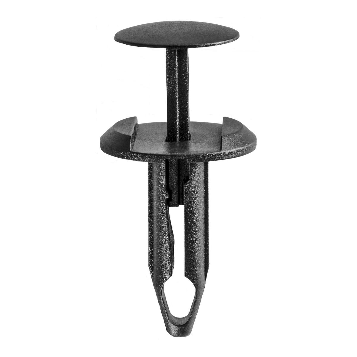 7mmx23mm Black Push-Type Retainer with Closed End, 18mm Head