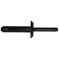 15/64"x2-1/8" Black Nylon Blind Rivet, 5/32" - 5/16" Grip Range