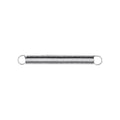 Extension Spring 041 Wire Size, 0.375" OD, Zinc