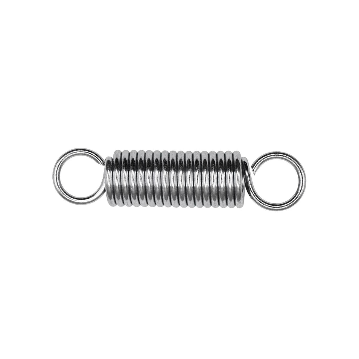 Extension Spring 048 Wire Size, 0.344" OD, Zinc