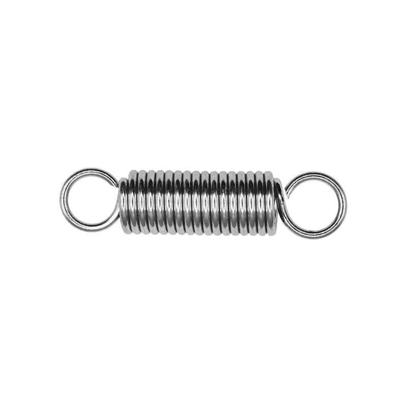 Extension Spring 048 Wire Size, 0.344" OD, Zinc