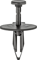 1/4"x7/8" Black Push-Type Body Retainer with Closed End, 1" Head