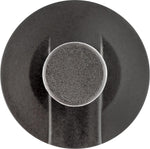 1/4"x7/8" Black Push-Type Body Retainer with Closed End, 1" Head